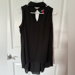 Elegant Black Sleeveless Dress